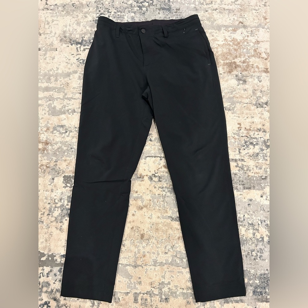 Black Zella tech pants, Men’s 33